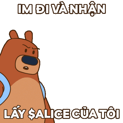 Bjorn Shut Up Sticker by My Neighbor Alice