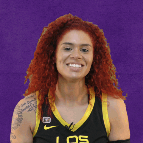 Los Angeles Sparks GIF by The Official Page of the Los Angeles Sparks
