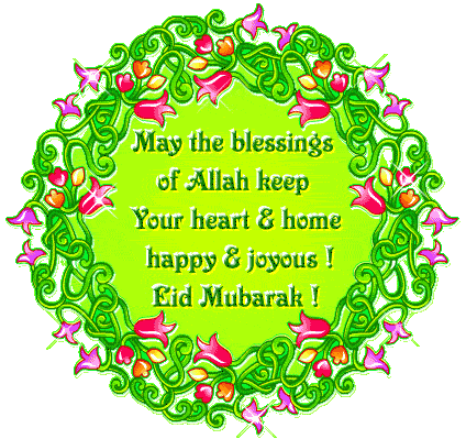 Eid Mubarak to you and your family 
Stay blessed and happy