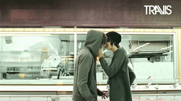 Kissing In Love GIF by Travis