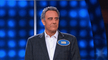 Celebrity Family Feud Reaction GIF by ABC Network