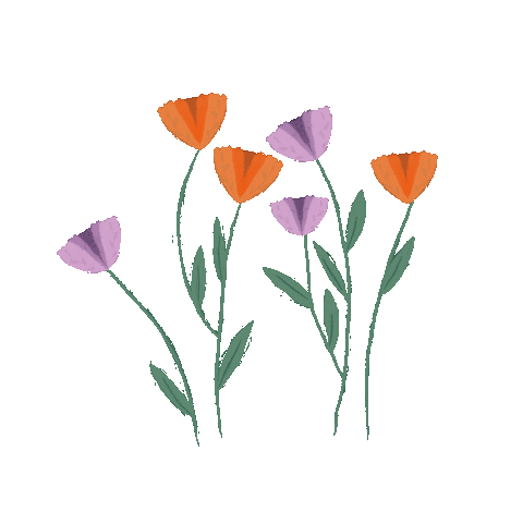 Flower Sticker