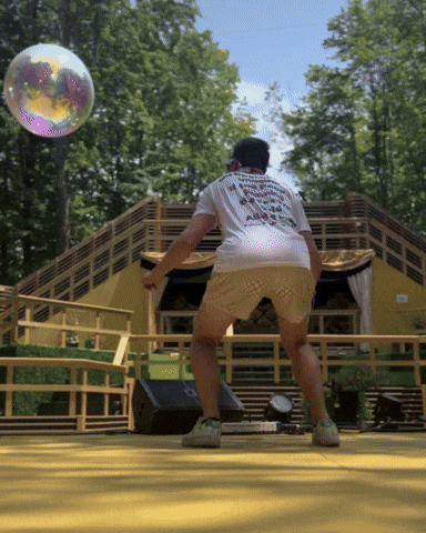 Electric Forest Jump GIF