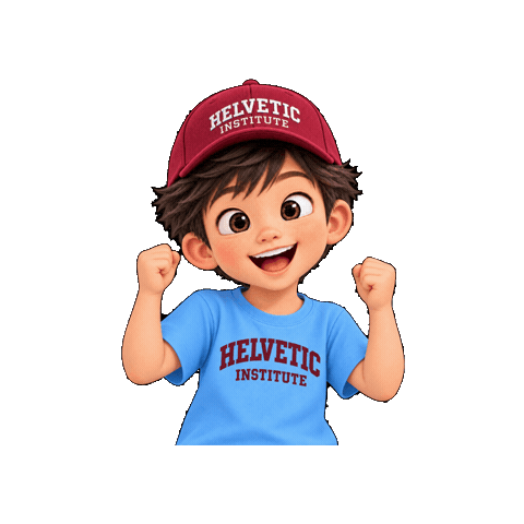 Helvetic Sticker