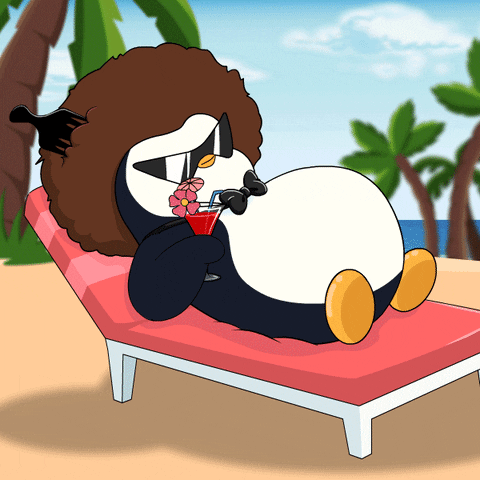 Happy Week End GIF by Pudgy Penguins
