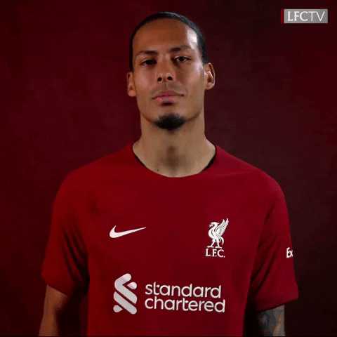 Virgil Van Dijk No GIF by Liverpool FC