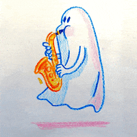 Ghost Boo GIF by Dan Blaushild