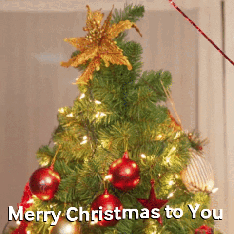 Merry Christmas Mouse GIF by TeaCosyFolk