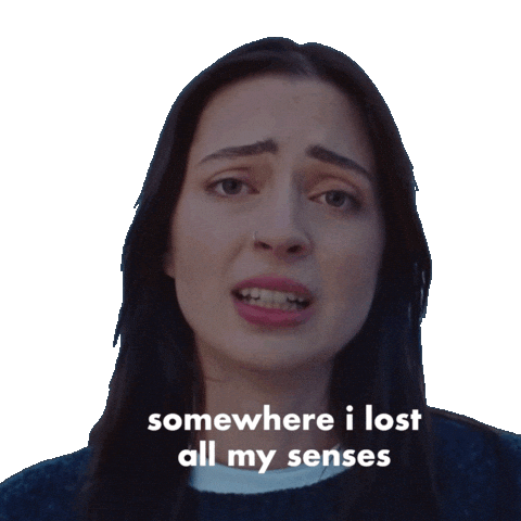 Sad Sticker Sticker by Lizzy McAlpine