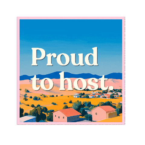 International Travel Mountains Sticker by HomeExchangeCom