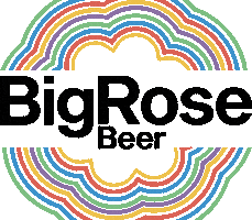 Beer Rose Sticker by Hopped LA