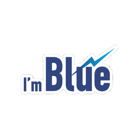 Blue Sticker by Heron Energy