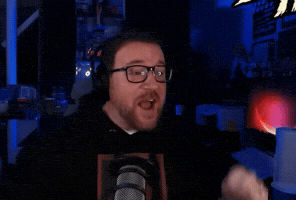 Angry React GIF