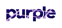 Purple Mattress Sticker by Purple