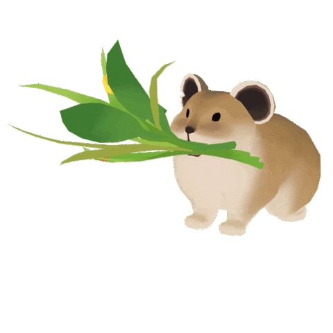 Pika Forester Sticker