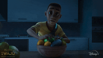 Freaking Out Food Fight GIF by Walt Disney Animation Studios