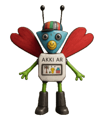 Augmented Reality Chatbot Sticker by Hi Zukunft