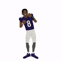 Swerve Baltimore Ravens GIF by SportsManias