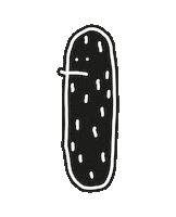 JOHANNASCHWARZER look cucumber johannaschwarzer Sticker