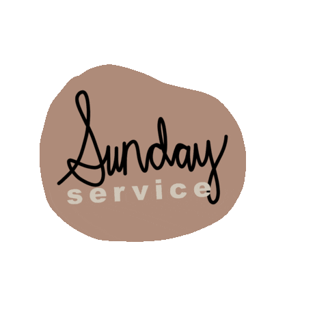 Sunday Service Sticker by High Praises Church