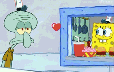 Amor a quemarropa spongebob squarepants season 8 GIF - Find on GIFER
