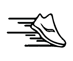 Running Shoe Sticker by Saucony Canada