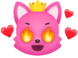 Fire Love Sticker by Pinkfong