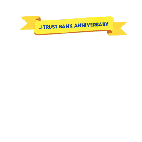 J Trust Bank Sticker