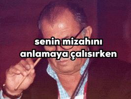 Senin Mizahını Anlamaya Çalısırken GIF