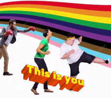 Rainbow This Is You GIF by Billy Jensen
