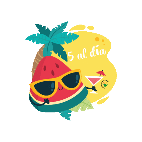 Sandia 5Aldia Sticker by 5 AL DÍA ESPAÑA