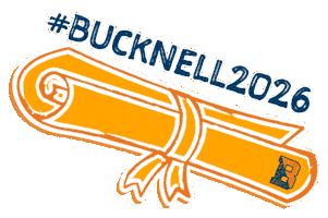 Grad Celebrate Sticker by Bucknell University