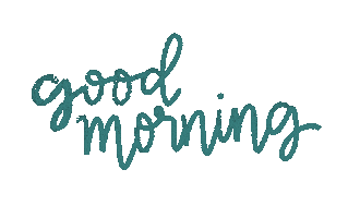 Good Morning Sticker