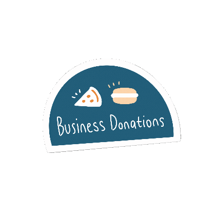Businessdonationswanted Sticker by Cat Town