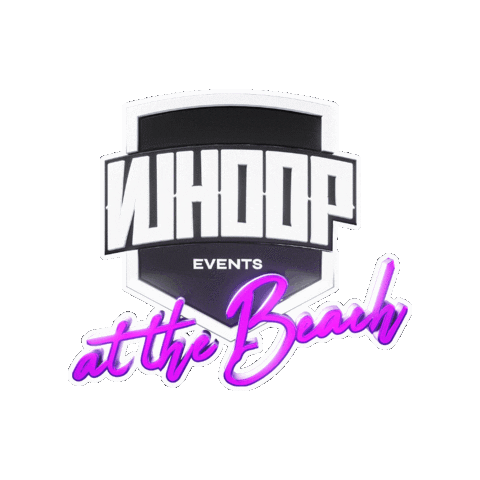 Whoop Events Sticker
