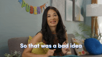 Bad Idea GIF by Scary Mommy