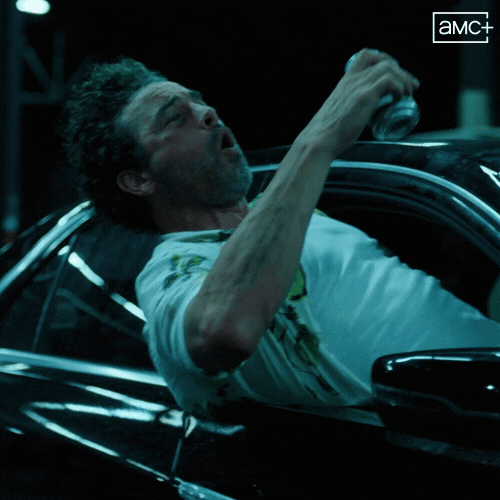 Skeet Ulrich Drinking GIF by AMC Networks
