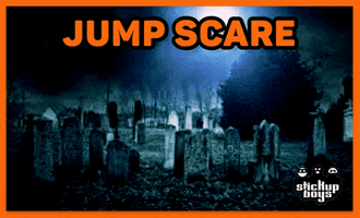 Scared Halloween GIF by Stick Up Music