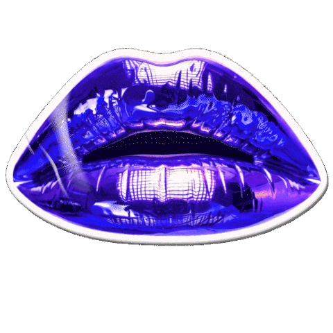 Red Lips Smile Sticker by Global