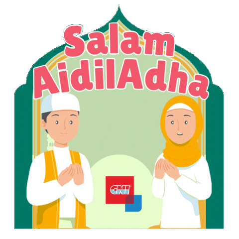 Eid Al Adha Islam Sticker by CNI