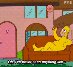 Naked The Simpsons GIF - Find & Share on GIPHY
