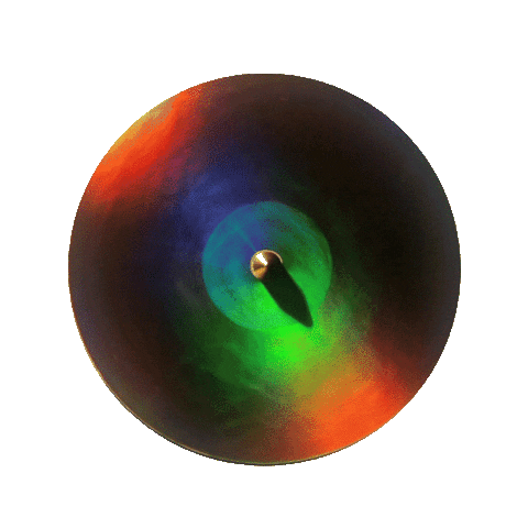 Vinyl Equilibrium Sticker by Roche Musique