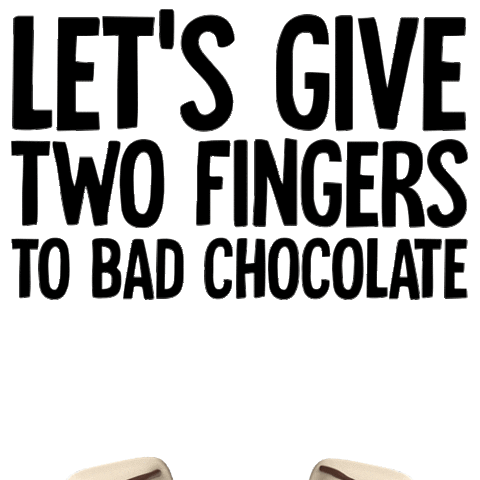 Vegan Chocolate Sticker by LoveRaw