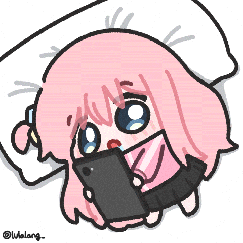 Phone Stare GIF