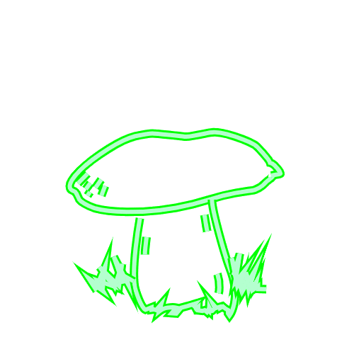 Vector Foraging Sticker