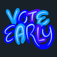 Vote Early Smiley Face