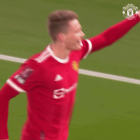 Celebrate Lets Go GIF by Manchester United