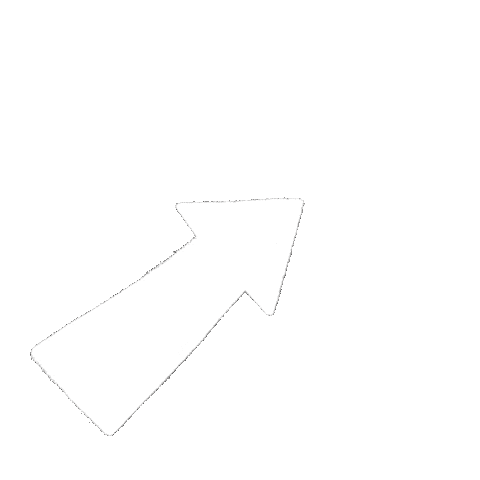 Arrow Lookhere Sticker