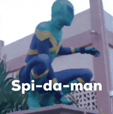 Spiderman Jamaica GIF