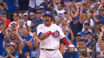 chicago cubs wilson contreras GIF by MLB